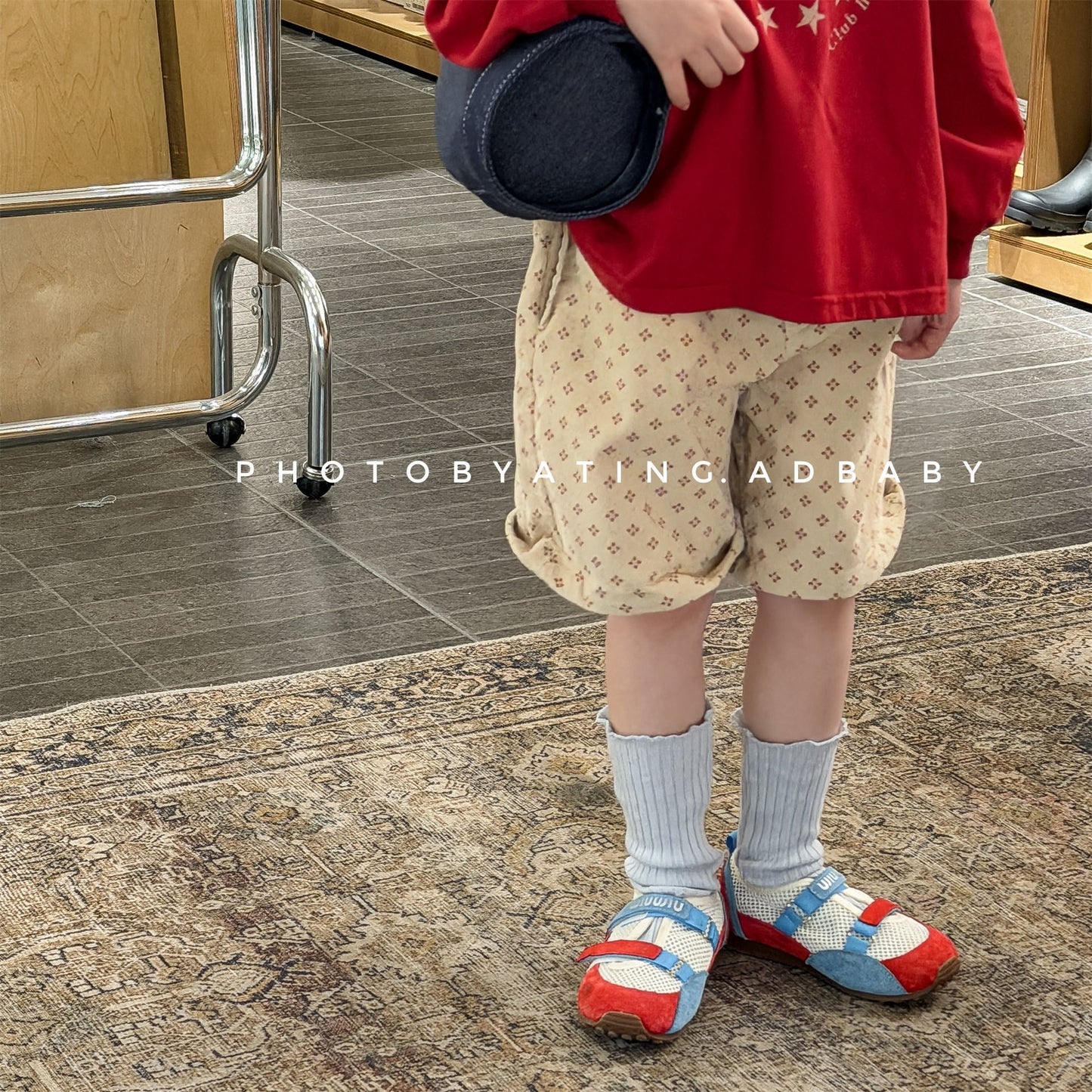 Patterned Cotton Shorts プリント ハーフパンツ【mh0012454】 ADbaby ハーフパンツ・ショートパンツ