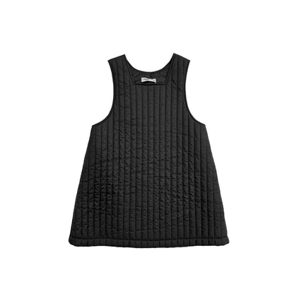 ノースリーブワンピース Black / L Pawpaw Liu | Sleeveless Cotton Princess Dress ノースリーブ コットン ワンピース【mh0020075】