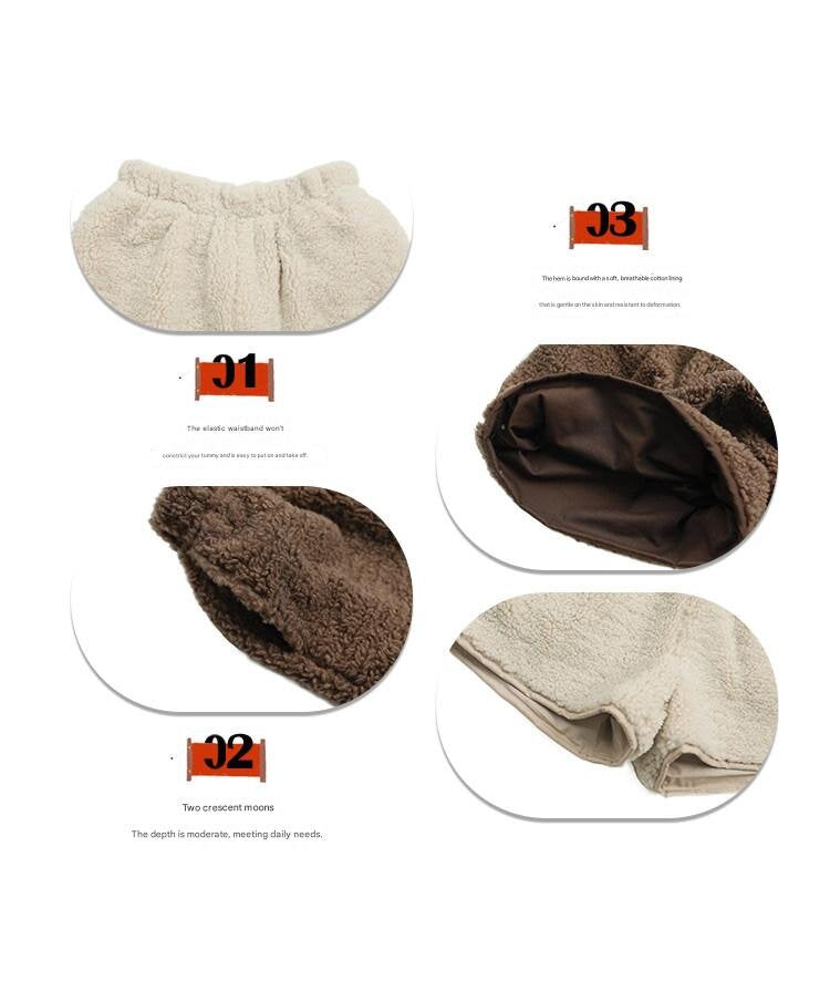 ハーフパンツ・ショートパンツ Pawpaw Liu | Faux Lamb Fleece Shorts フェイク ラムフリース ショートパンツ【mh0020089】