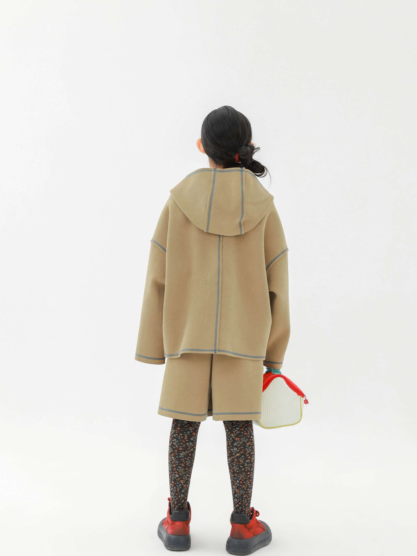 長袖セットアップ Pawpaw Liu | Khaki Windproof Winter Two Piece Set カーキ 防風 セットアップ【mh0020073】