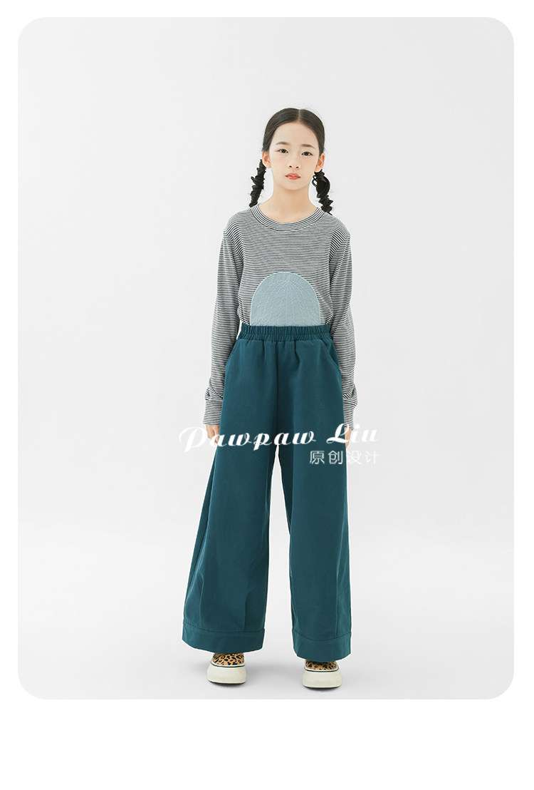 ロングパンツ・スウェットパンツ Pawpaw Liu | Perforated Green Wide Leg Pants パンチング グリーン ワイドパンツ【mh0020081】