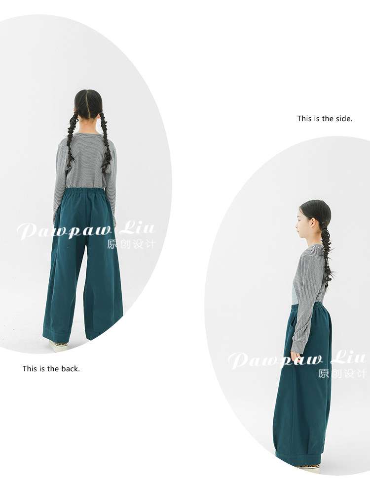 ロングパンツ・スウェットパンツ Pawpaw Liu | Perforated Green Wide Leg Pants パンチング グリーン ワイドパンツ【mh0020081】