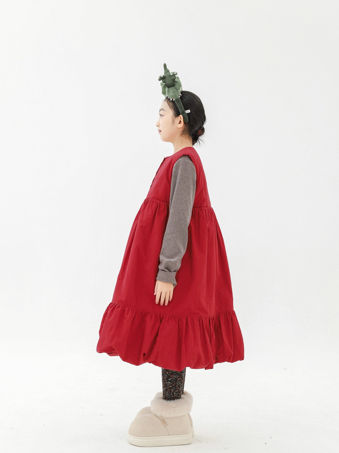 ノースリーブワンピース Pawpaw Liu | Red Sweet Padded Sundress 中綿 スイート サンドレス ワンピース【mh0020083】