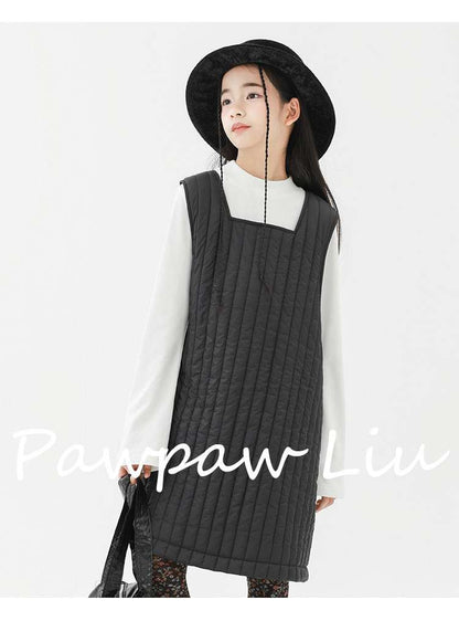 ノースリーブワンピース Pawpaw Liu | Sleeveless Cotton Princess Dress ノースリーブ コットン ワンピース【mh0020075】