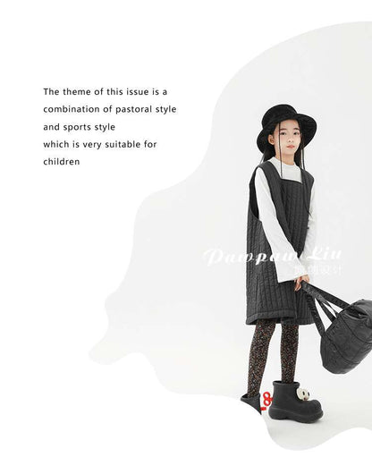 ノースリーブワンピース Pawpaw Liu | Sleeveless Cotton Princess Dress ノースリーブ コットン ワンピース【mh0020075】