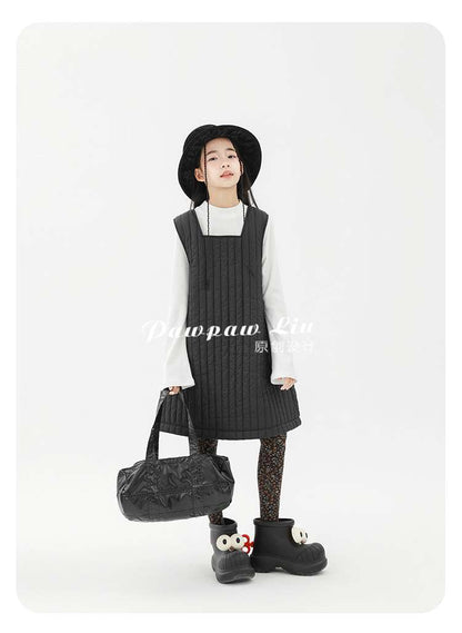 ノースリーブワンピース Pawpaw Liu | Sleeveless Cotton Princess Dress ノースリーブ コットン ワンピース【mh0020075】