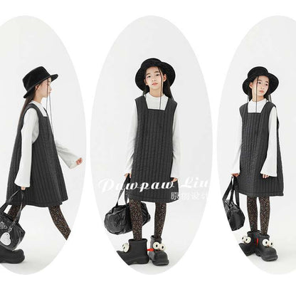 ノースリーブワンピース Pawpaw Liu | Sleeveless Cotton Princess Dress ノースリーブ コットン ワンピース【mh0020075】
