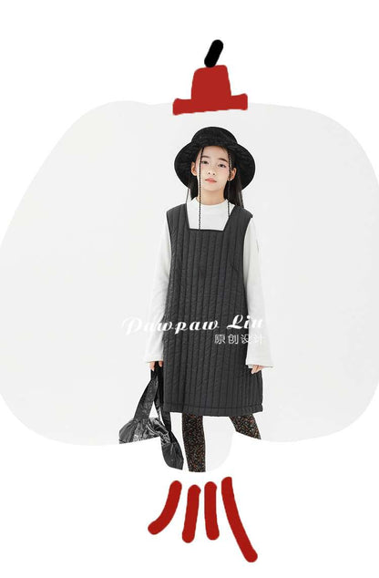ノースリーブワンピース Pawpaw Liu | Sleeveless Cotton Princess Dress ノースリーブ コットン ワンピース【mh0020075】