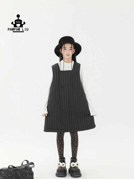 ノースリーブワンピース Pawpaw Liu | Sleeveless Cotton Princess Dress ノースリーブ コットン ワンピース【mh0020075】
