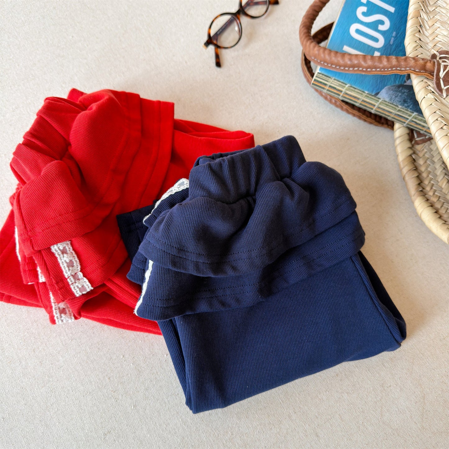 Peplum Frill Sweatpants ペプラム フリル スウェットパンツ【mh0012468】 ADbaby ロングパンツ・スウェットパンツ
