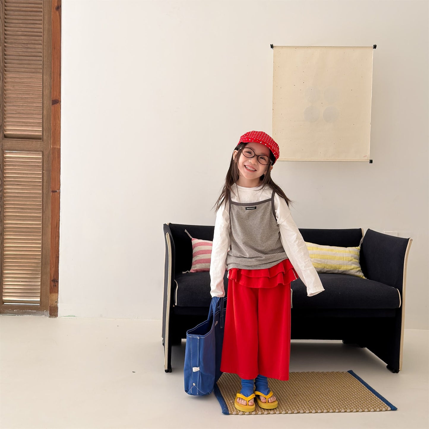Peplum Frill Sweatpants ペプラム フリル スウェットパンツ【mh0012468】 ADbaby ロングパンツ・スウェットパンツ