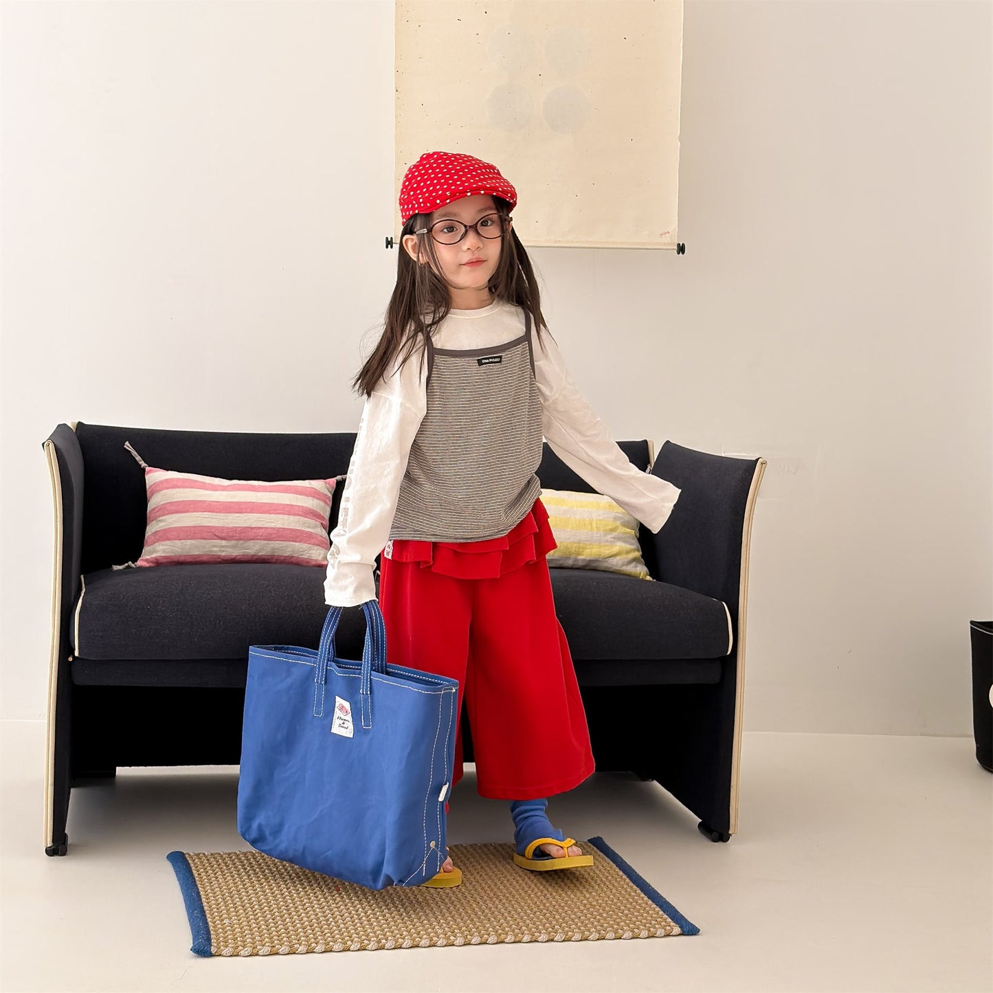Peplum Frill Sweatpants ペプラム フリル スウェットパンツ【mh0012468】 ADbaby ロングパンツ・スウェットパンツ