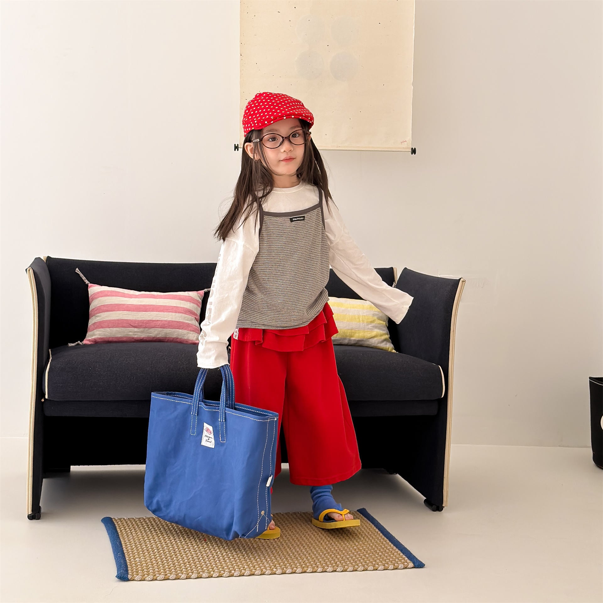 Peplum Frill Sweatpants ペプラム フリル スウェットパンツ【mh0012468】 ADbaby ロングパンツ・スウェットパンツ