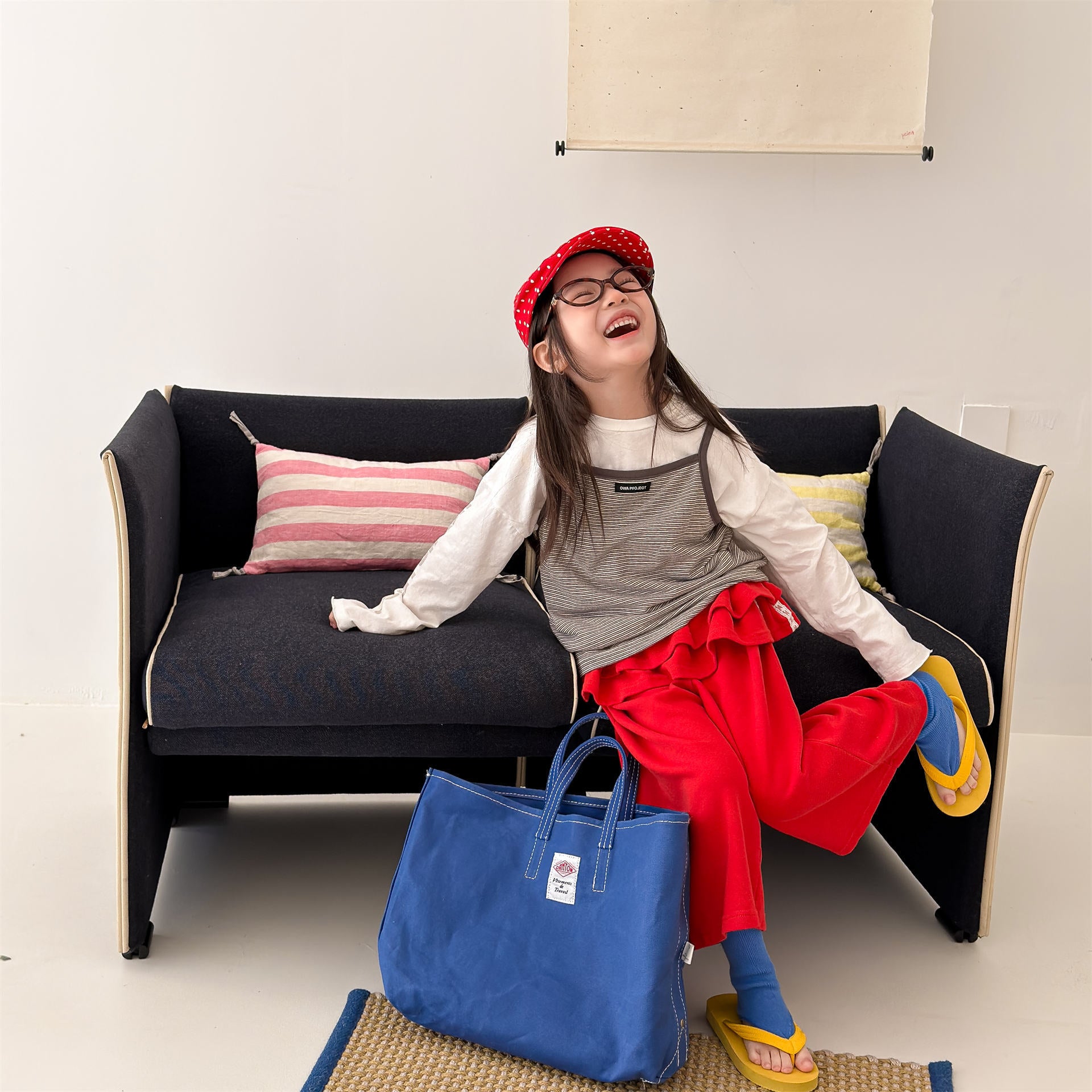 Peplum Frill Sweatpants ペプラム フリル スウェットパンツ【mh0012468】 ADbaby ロングパンツ・スウェットパンツ