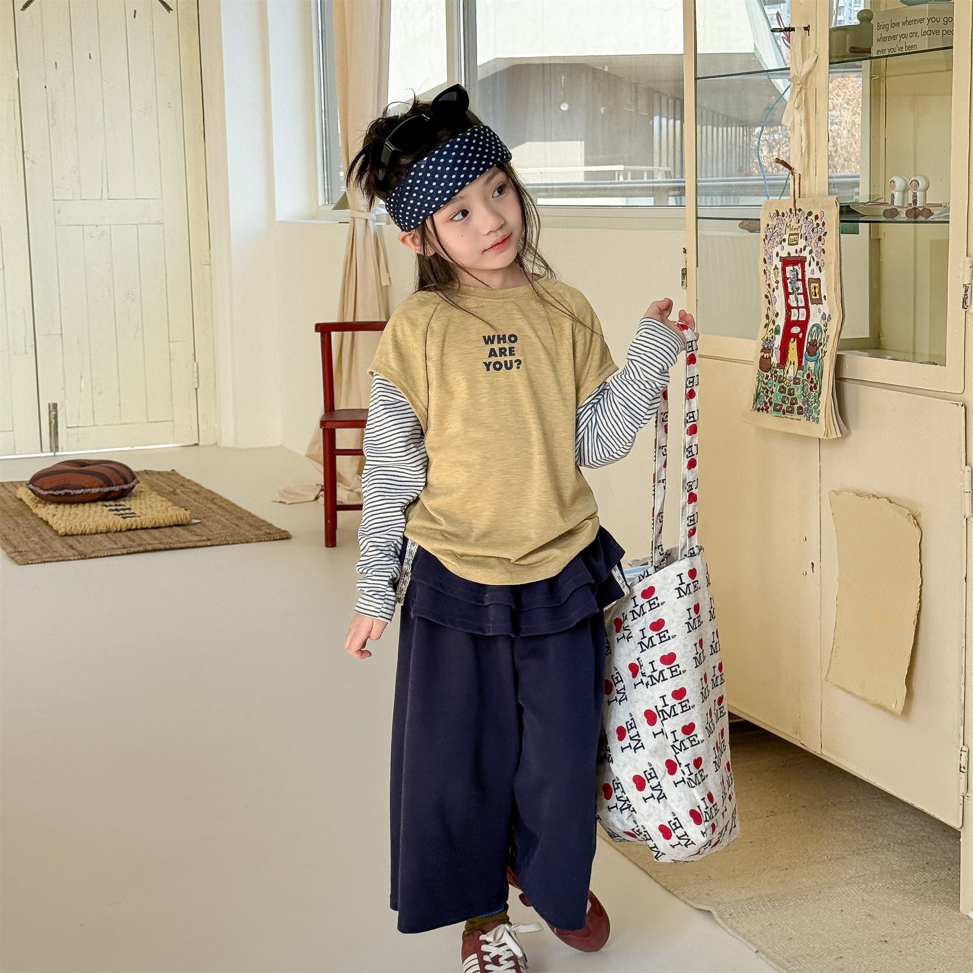 Peplum Frill Sweatpants ペプラム フリル スウェットパンツ【mh0012468】 ADbaby ロングパンツ・スウェットパンツ