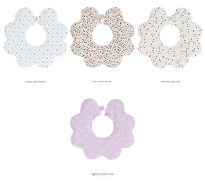 Petal Reversible Bib 花びら スタイ【mh0012329】 Beitaoya