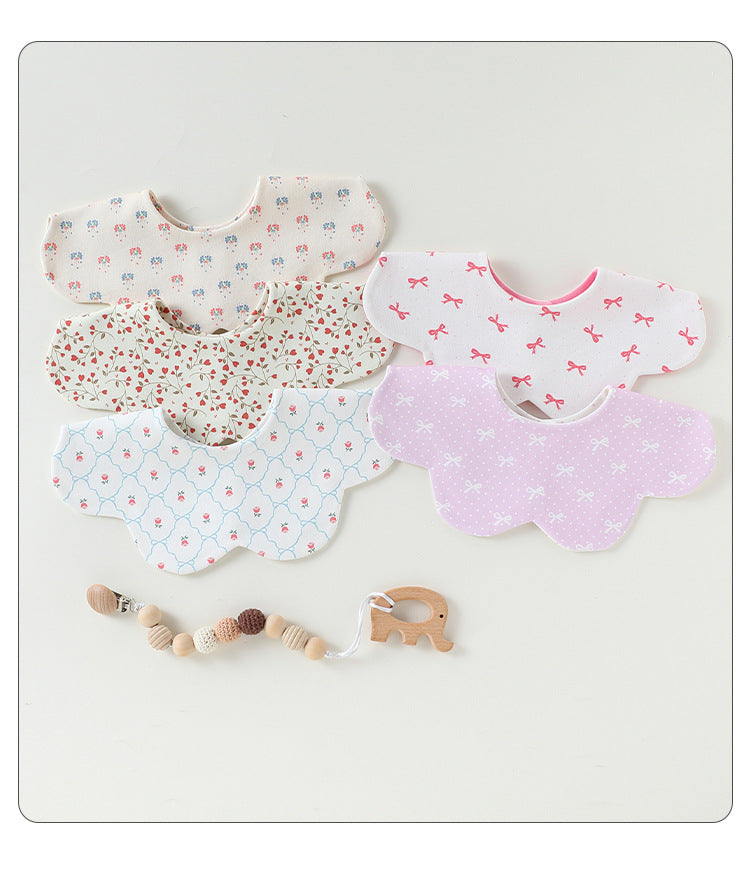 Petal Reversible Bib 花びら スタイ【mh0012329】 Beitaoya