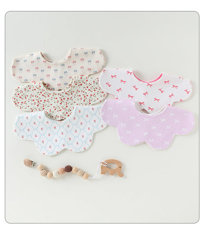 Petal Reversible Bib 花びら スタイ【mh0012329】 Beitaoya