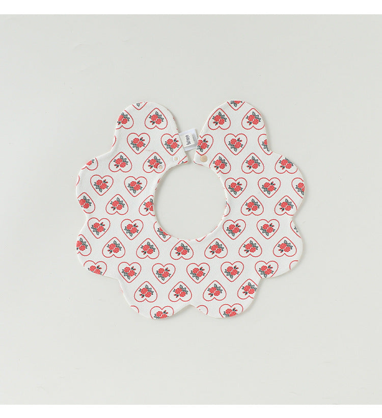 Petal Reversible Bib 花びら スタイ【mh0012329】 Beitaoya