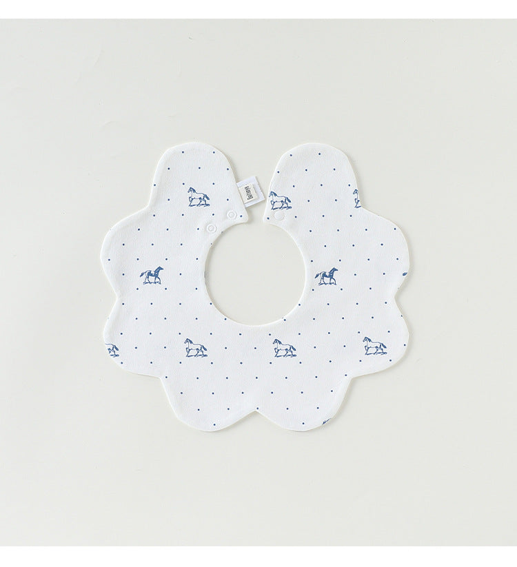 Petal Reversible Bib 花びら スタイ【mh0012329】 Beitaoya