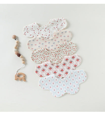 Petal Reversible Bib 花びら スタイ【mh0012329】 Beitaoya