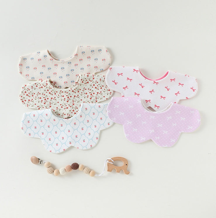 Petal Reversible Bib 花びら スタイ【mh0012329】 Beitaoya