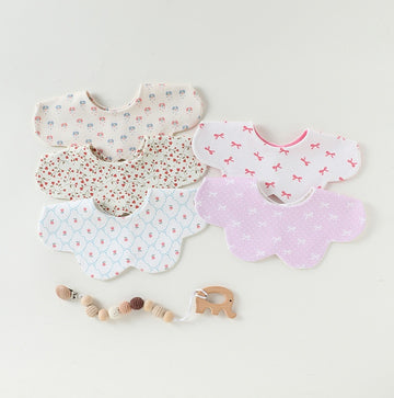 Petal Reversible Bib 花びら スタイ【mh0012329】 Beitaoya