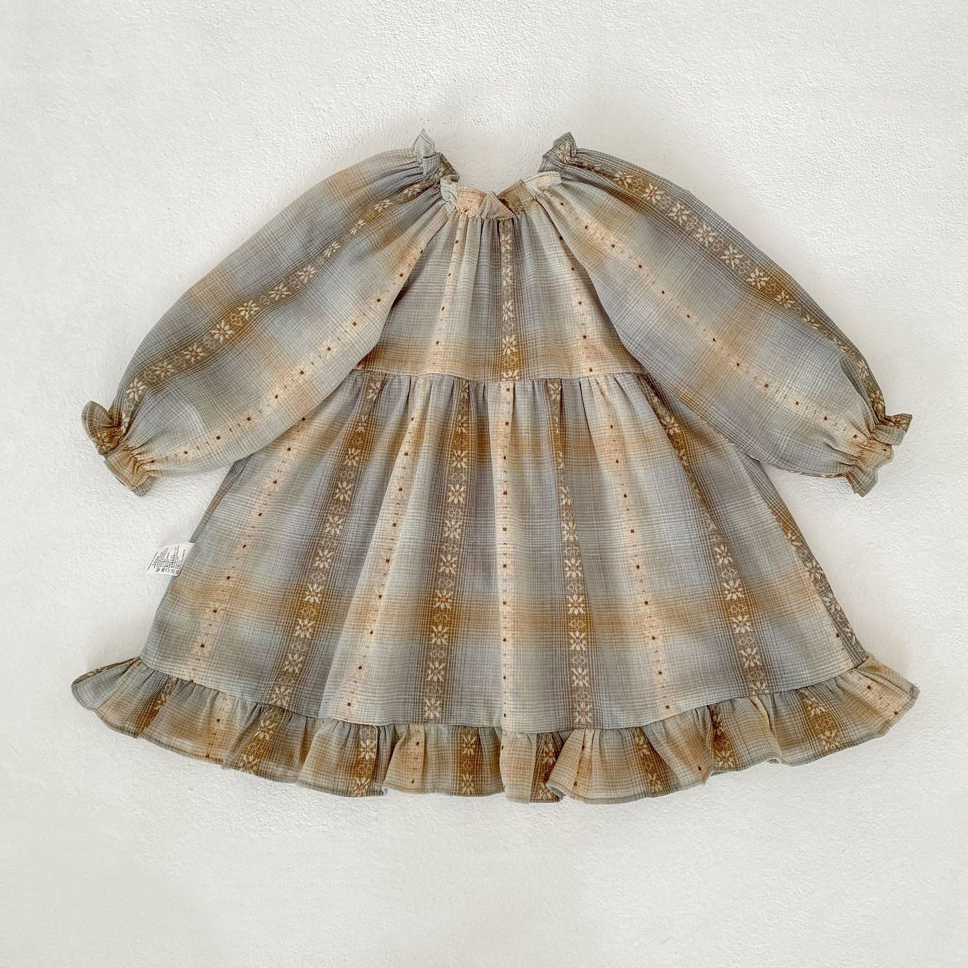 Plaid Jacquard Dress & Romper チェック ジャガード ワンピース ロンパース【mh0012404】 Engepapa