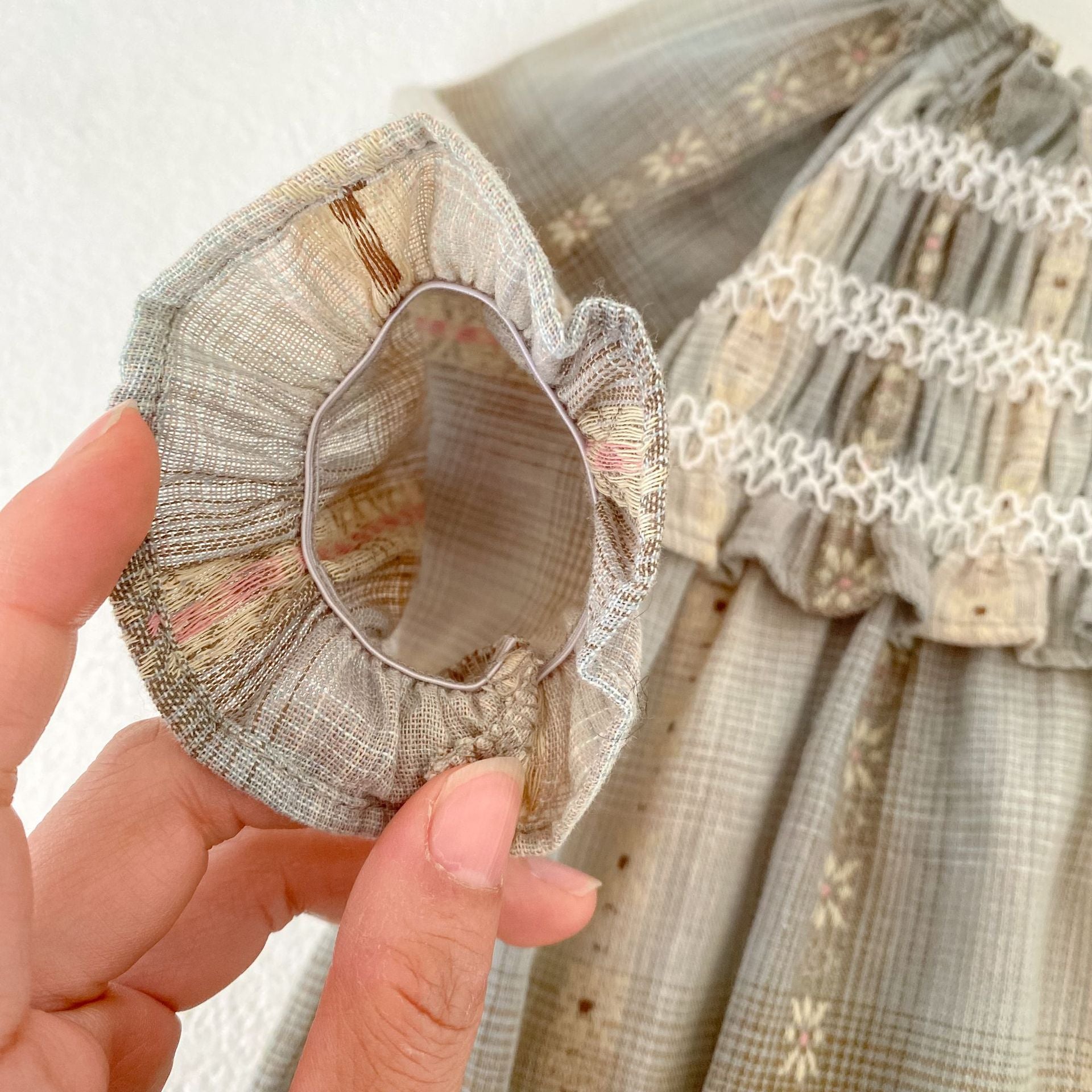 Plaid Jacquard Dress & Romper チェック ジャガード ワンピース ロンパース【mh0012404】 Engepapa