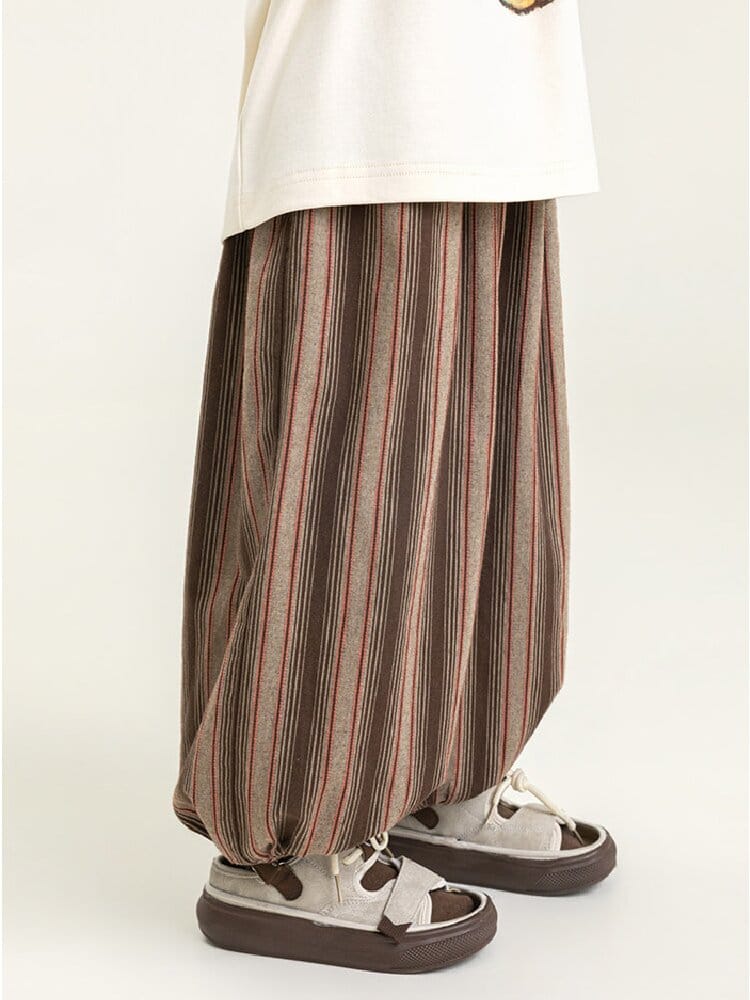 Plaid Pattern Cotton Jogger Pants チェック柄 コットン ロングパンツ【mh0012739】 YoehYaul ロングパンツ・スウェットパンツ