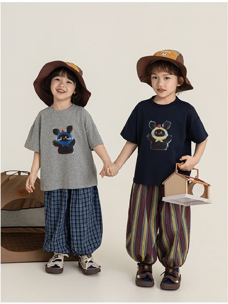 Plaid Pattern Cotton Jogger Pants チェック柄 コットン ロングパンツ【mh0012739】 YoehYaul ロングパンツ・スウェットパンツ