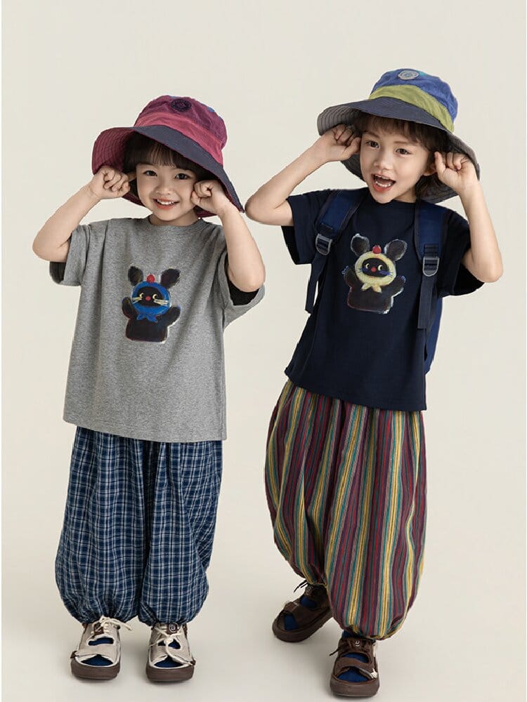 Plaid Pattern Cotton Jogger Pants チェック柄 コットン ロングパンツ【mh0012739】 YoehYaul ロングパンツ・スウェットパンツ