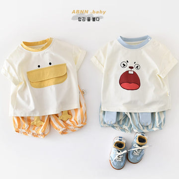 Playful Animal Graphics Tee アニマル 半袖Tシャツ【mh0012864】 ABNN 半袖Tシャツ