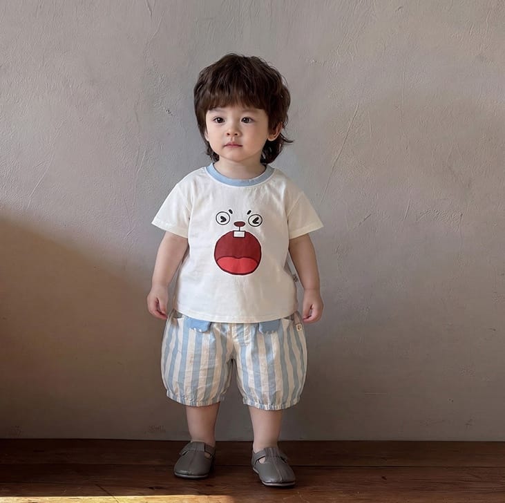 Playful Animal Graphics Tee アニマル 半袖Tシャツ【mh0012864】 ABNN 半袖Tシャツ