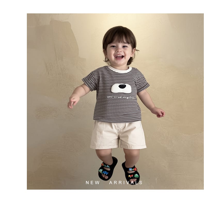 Playful Animal Pocket Shorts コットン ショートパンツ【mh0012862】 ABNN ハーフパンツ・ショートパンツ