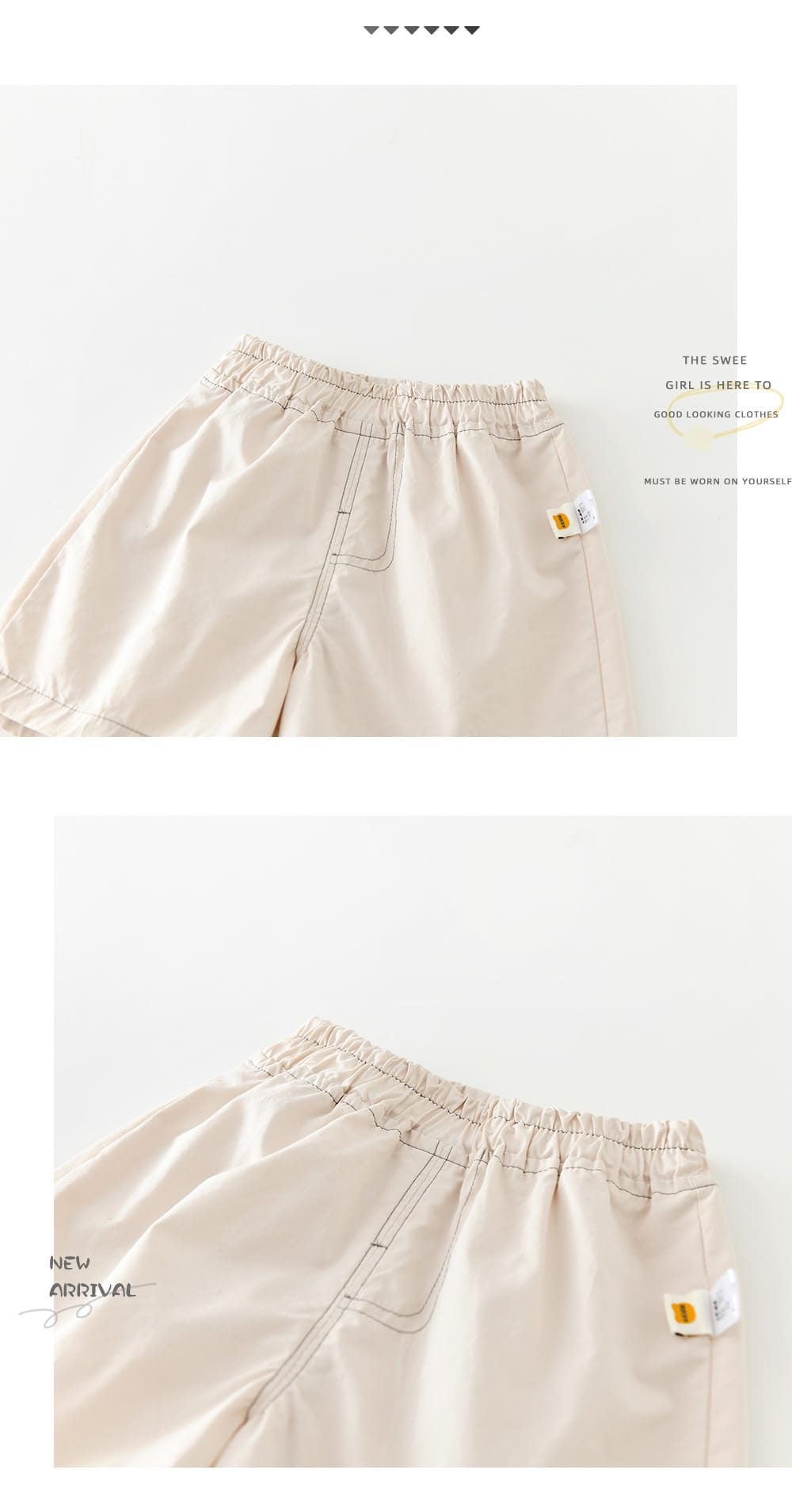 Playful Animal Pocket Shorts コットン ショートパンツ【mh0012862】 ABNN ハーフパンツ・ショートパンツ