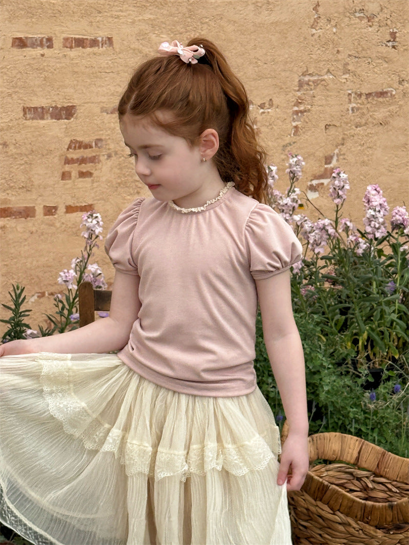 Pleated Lace Midi Skirt プリーツ レース ミディ丈スカート【mh0012426】 Chengle