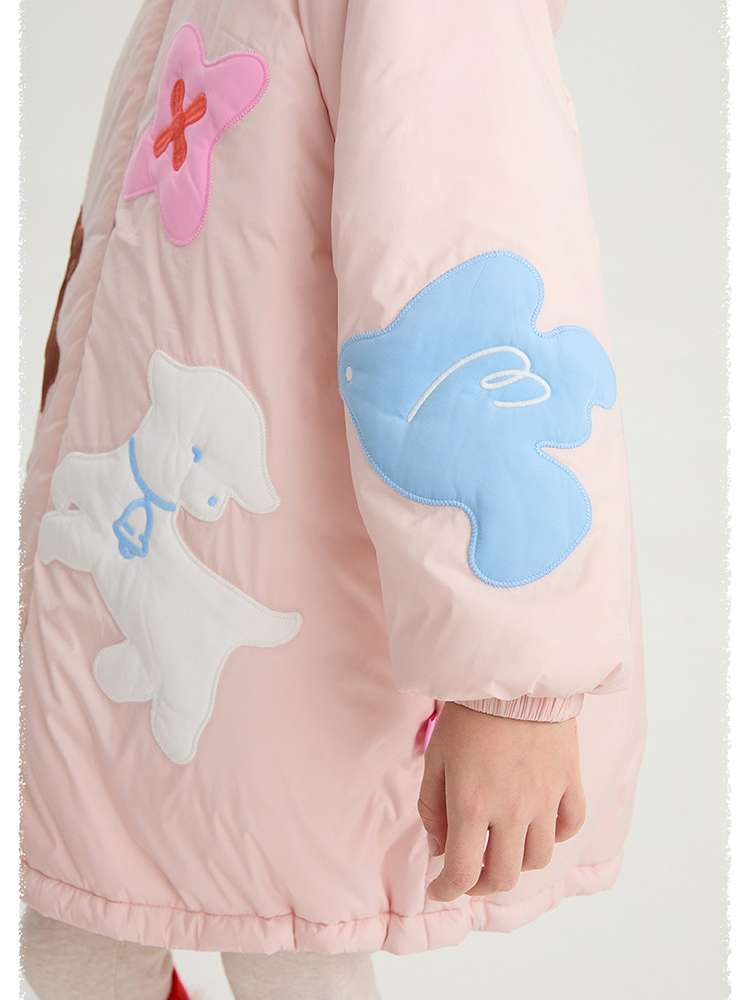 ショートコート・ジャケット・ジャンパー poco blush | Altay Scroll Reversible Cotton Coat ソイファイバー リバーシブル 中綿コート【mh0020016】