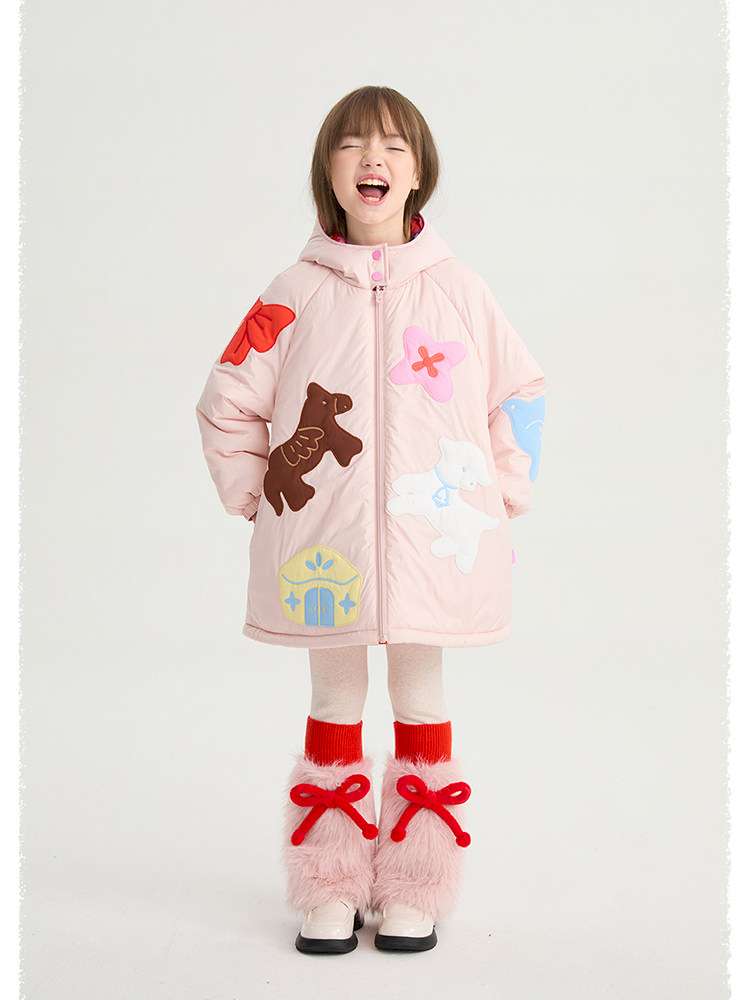 ショートコート・ジャケット・ジャンパー poco blush | Altay Scroll Reversible Cotton Coat ソイファイバー リバーシブル 中綿コート【mh0020016】