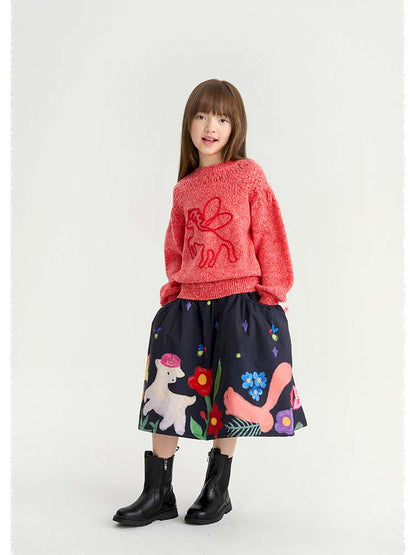 スカート poco blush | Altay Stars Soybean Cotton Skirt ソイファイバー 中綿 キルトスカート【mh0020007】