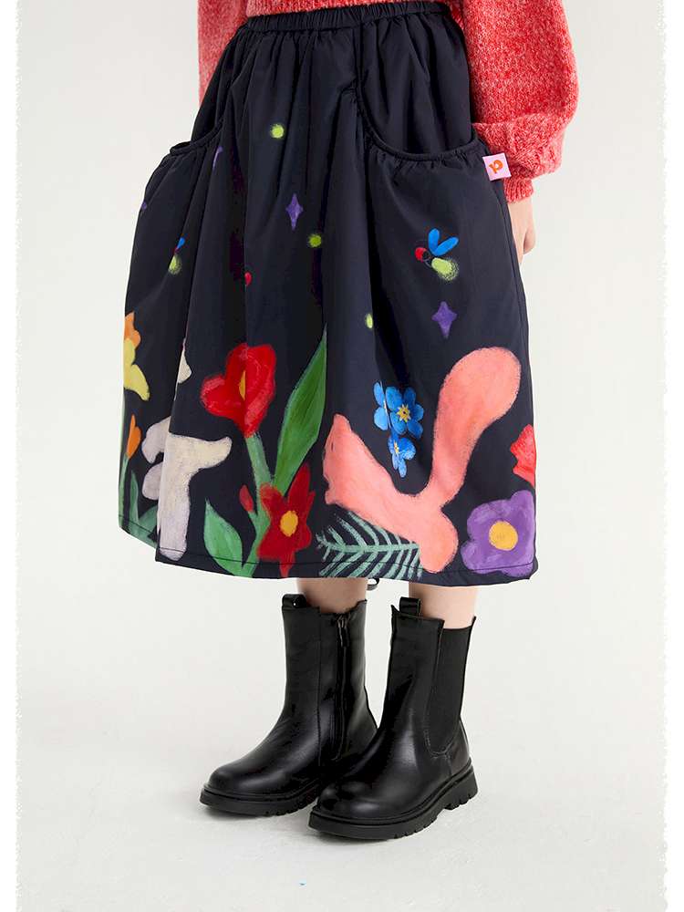 スカート poco blush | Altay Stars Soybean Cotton Skirt ソイファイバー 中綿 キルトスカート【mh0020007】