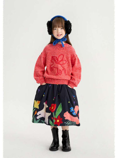 スカート poco blush | Altay Stars Soybean Cotton Skirt ソイファイバー 中綿 キルトスカート【mh0020007】