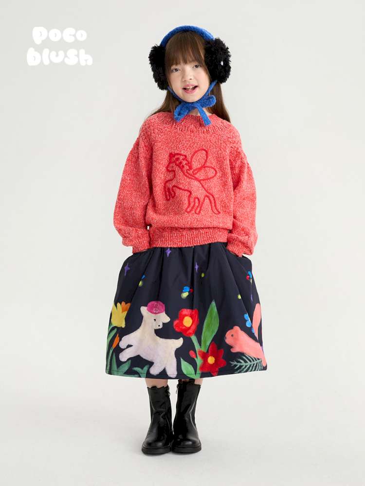 スカート poco blush | Altay Stars Soybean Cotton Skirt ソイファイバー 中綿 キルトスカート【mh0020007】