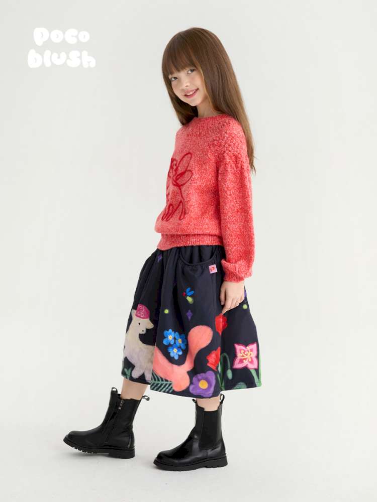 スカート poco blush | Altay Stars Soybean Cotton Skirt ソイファイバー 中綿 キルトスカート【mh0020007】