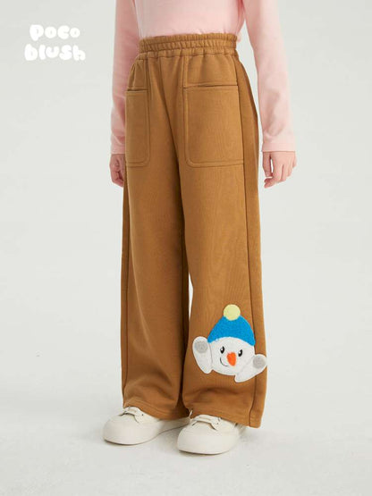 ロングパンツ・スウェットパンツ poco blush | Double Weave Fleece Pants ダブルフェイス 裏起毛 ポケットパンツ【mh0020032】