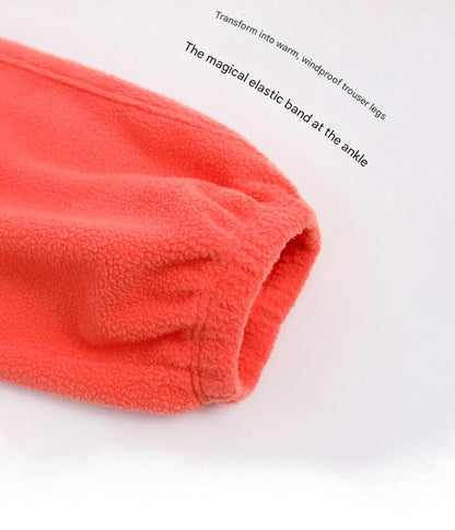 ロングパンツ・スウェットパンツ poco blush | Girls Lambswool Warm Pocket Pants ボアポケット 裏起毛パンツ【mh0020001】