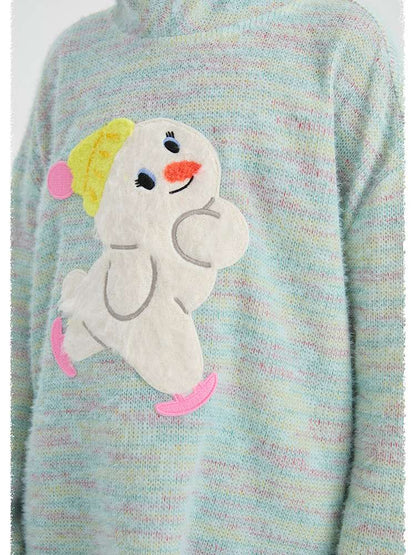 長袖セットアップ poco blush | Hooded Woolen Top Set ウール混 フーディー セットアップ【mh0020036】