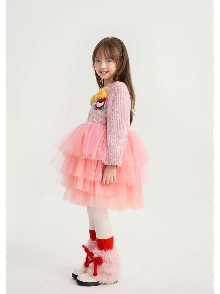 ベビーキッズその他アクセサリー poco blush | Lamb's Bow Plush Leg Warmers シープボア リボン レッグウォーマー【mh0020019】
