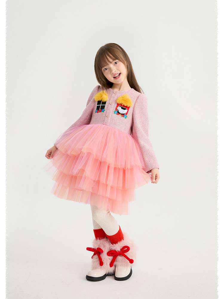 ベビーキッズその他アクセサリー poco blush | Lamb's Bow Plush Leg Warmers シープボア リボン レッグウォーマー【mh0020019】