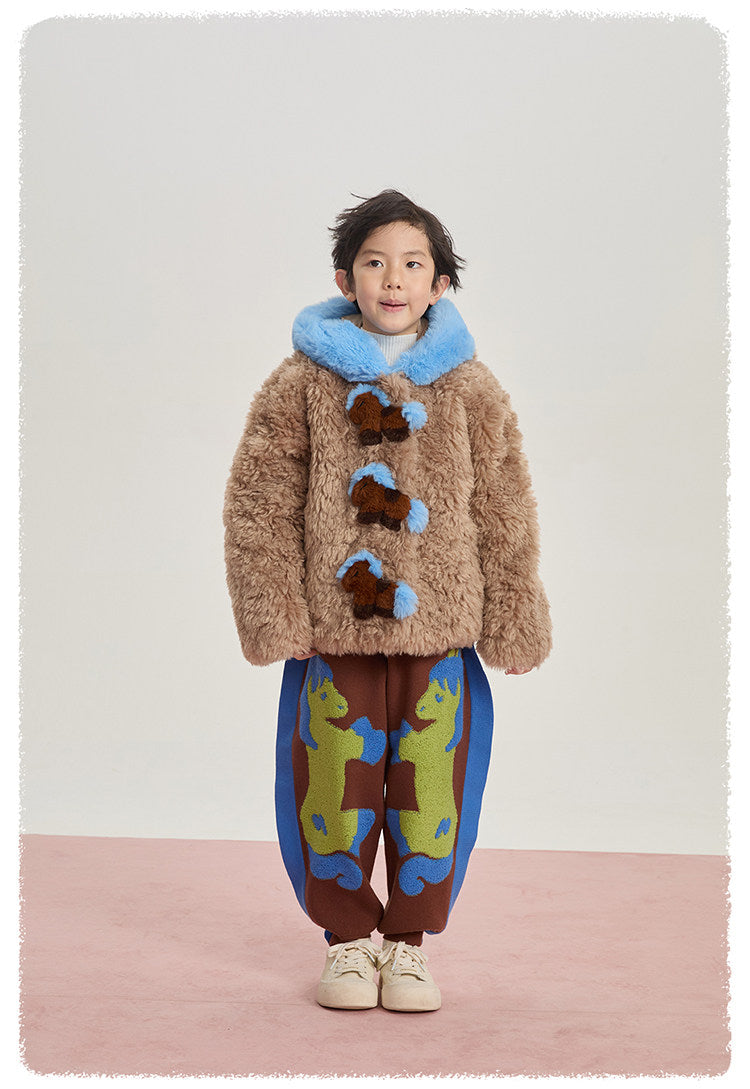 ショートコート・ジャケット・ジャンパー poco blush | Pony Doll Soybean Cotton Jacket ソイファイバー 中綿 ジャケット【mh0020010】